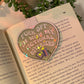 fictional boyfriend heart magnetic bookmark