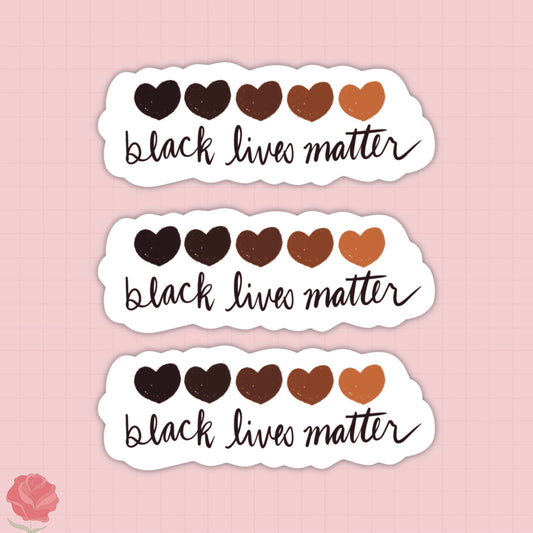 black lives matters sticker