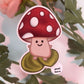 cute mushroom sticker