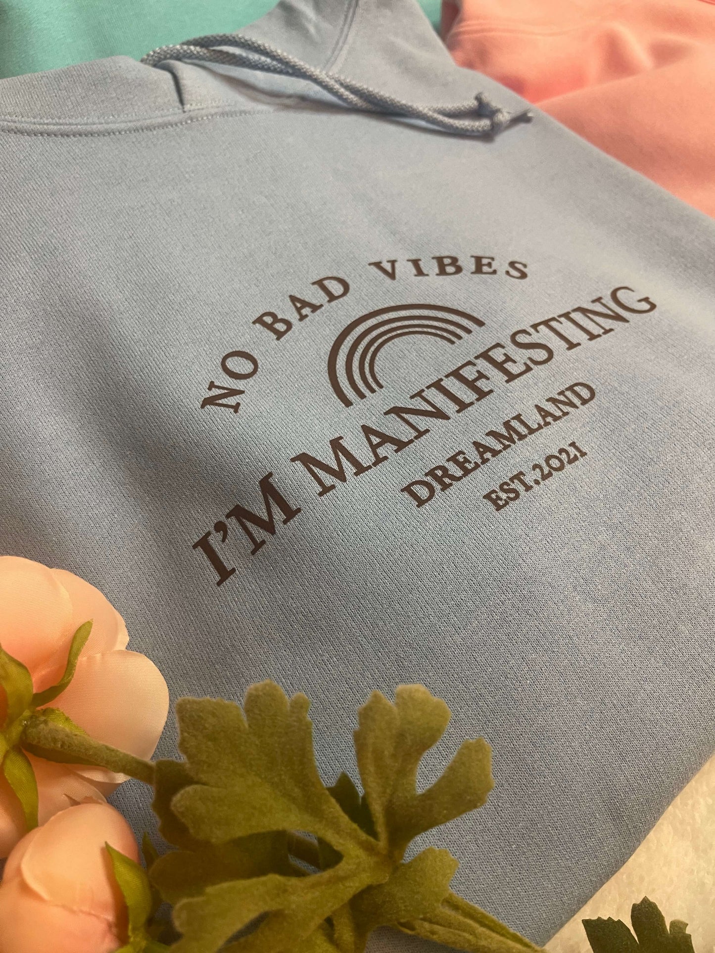 no bad vibes hoodie