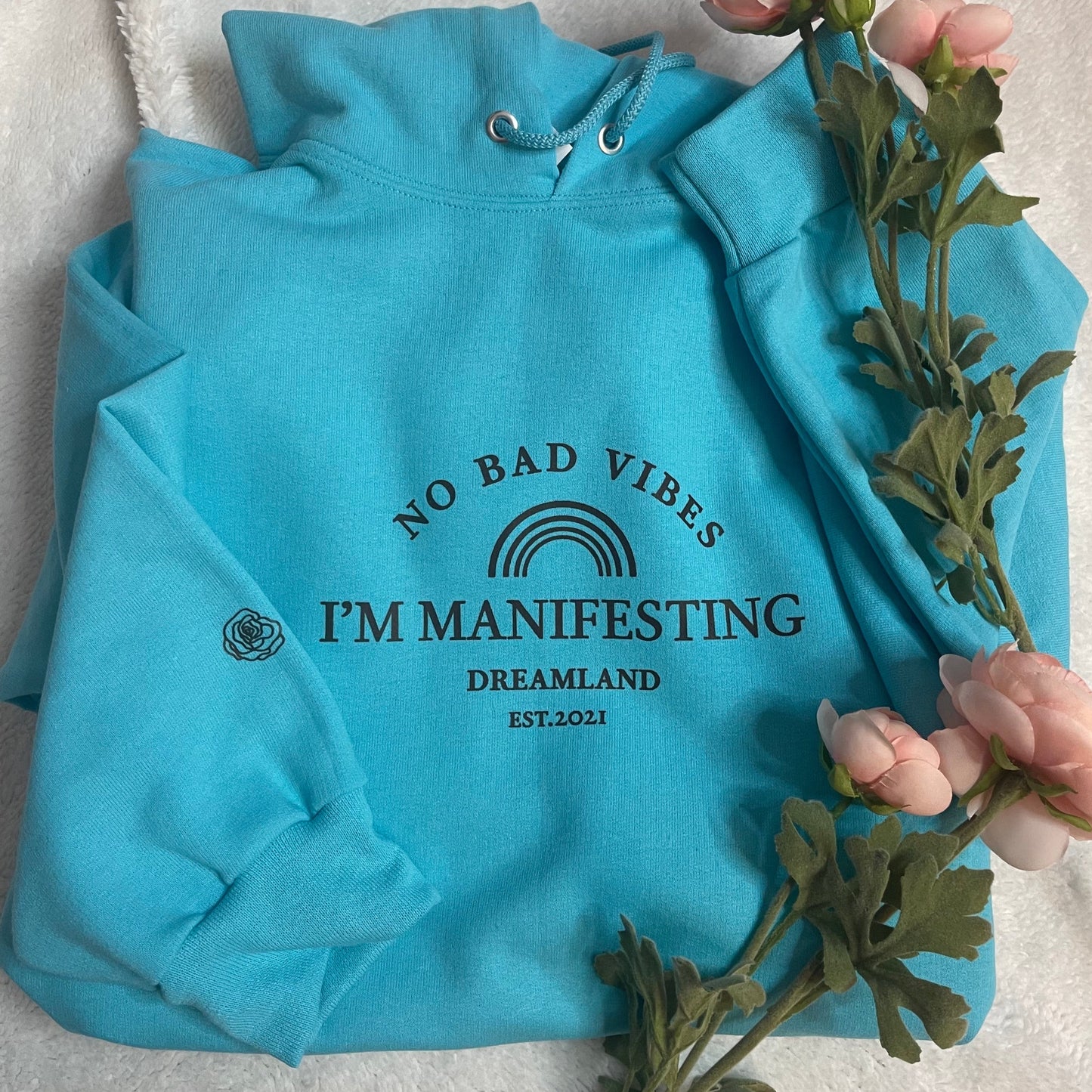 no bad vibes hoodie