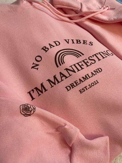 no bad vibes hoodie