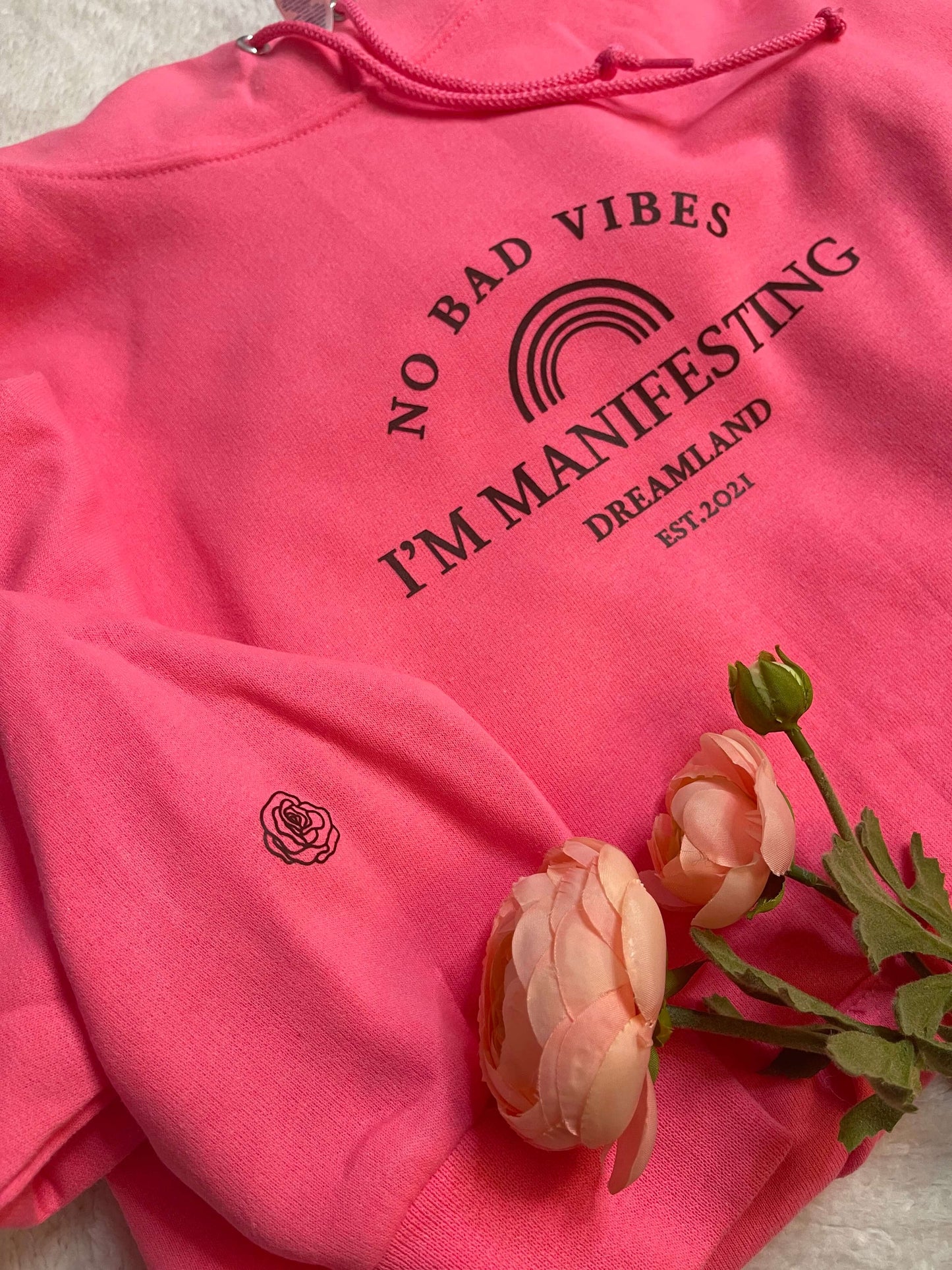 no bad vibes hoodie