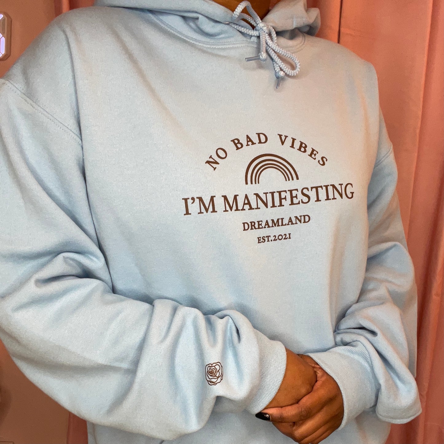 no bad vibes hoodie