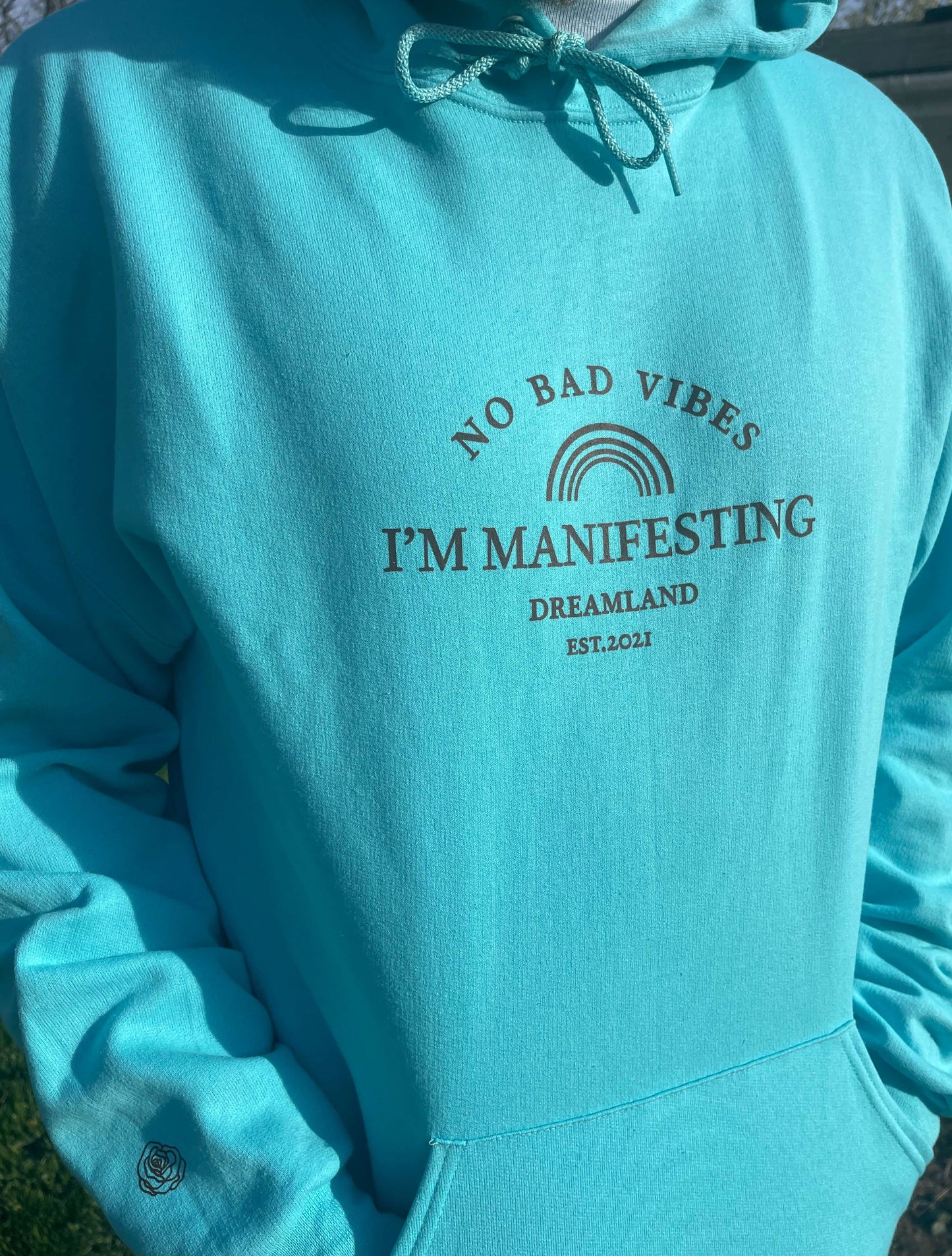 no bad vibes hoodie