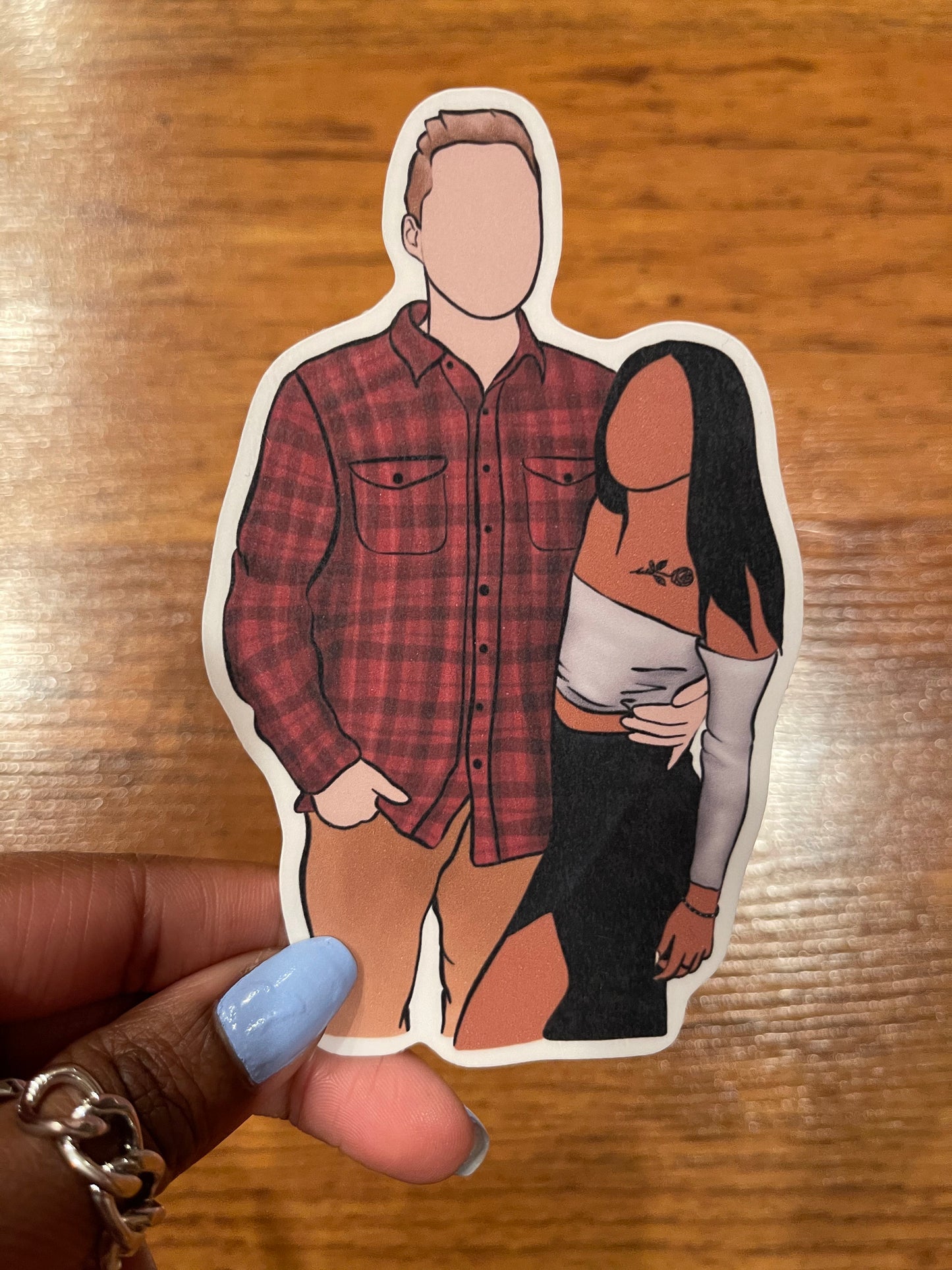 faceless sticker