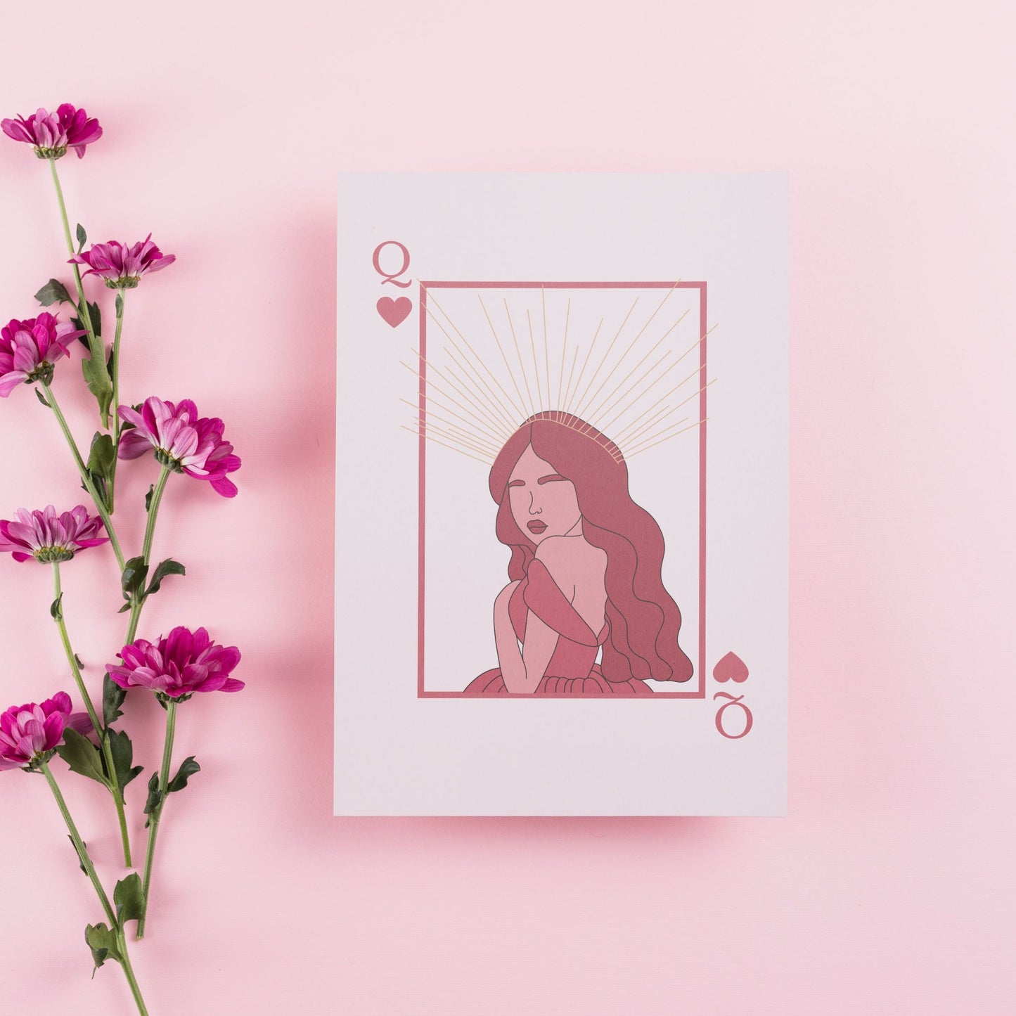 queen empowerment greeting cards