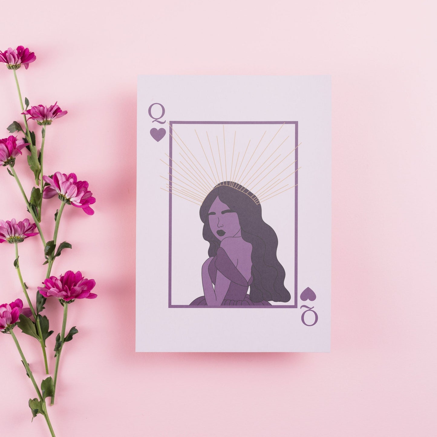 queen empowerment greeting cards